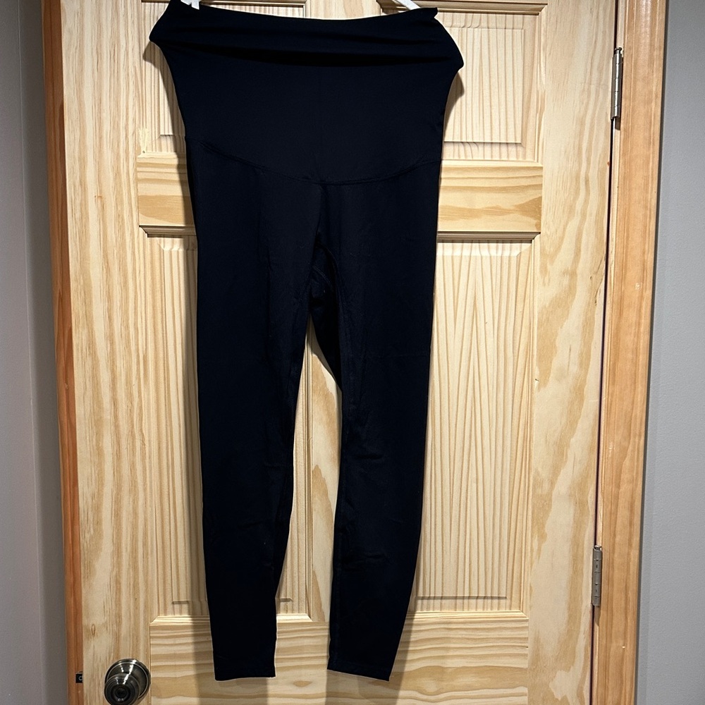Poshdivah Maternity Black Leggings